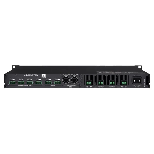 Lab Gruppen D 40:4L 4000W Kurulum Amplifikatörü