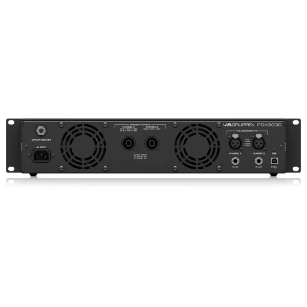 LAB GRUPPEN PDX3000 3000W 2 Kanal Amplifikatör DSP Kontrol
