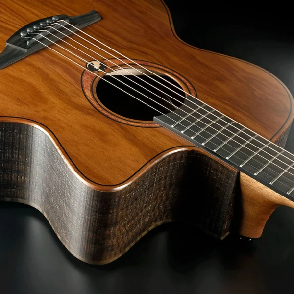 LAG GLA SAUVAGE-JCE Jumbo Elektro Akustik Gitar
