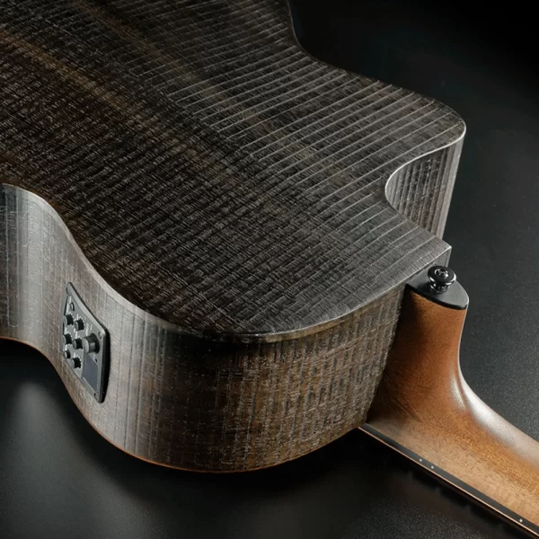 LAG GLA SAUVAGE-JCE Jumbo Elektro Akustik Gitar