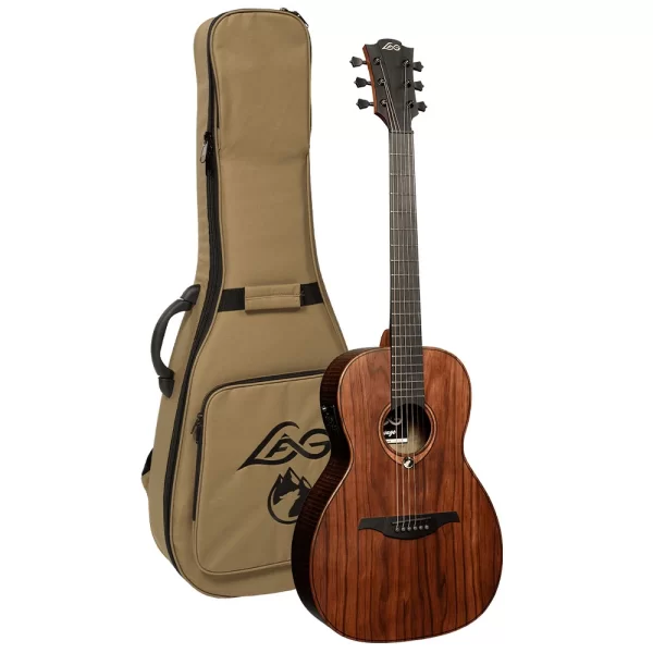 LAG GLA SAUVAGE-PE Parlor Elektro Akustik Gitar
