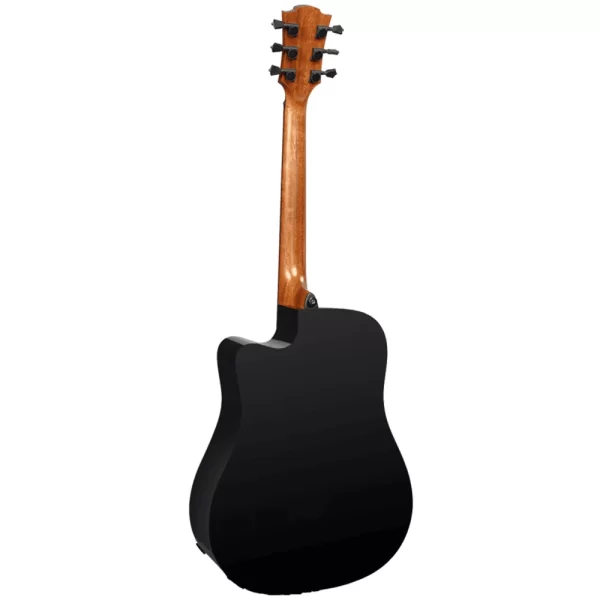 LAG GLA T118DCE-BLK  Sİyah Dreadnought Cutaway Elektro Akustik Gitar