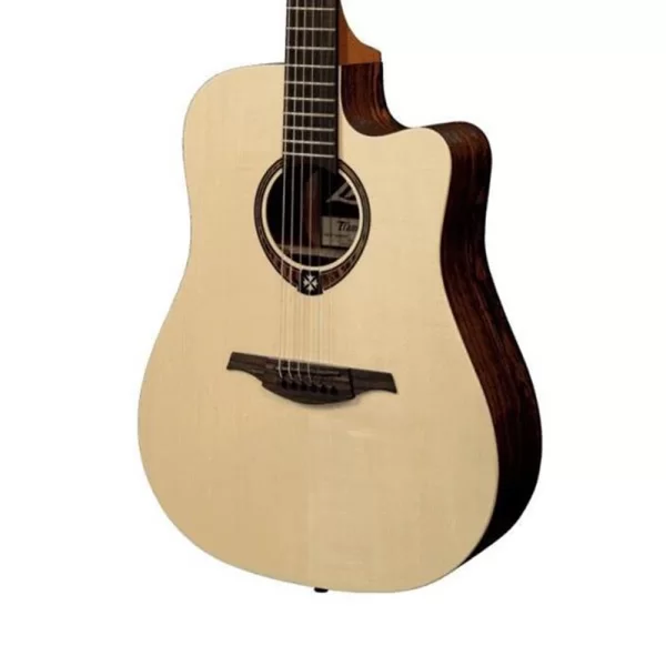 LAG GLA T318DCE - Tramontane 318 Dreadnought Cutaway Elektro Akustik Gitar
