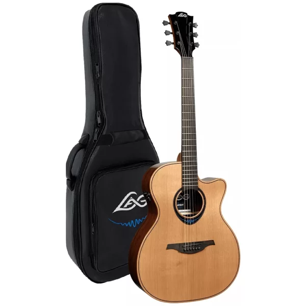 LAG GLH TBW2DCE BlueWave2 Elektro Akustik Gitar