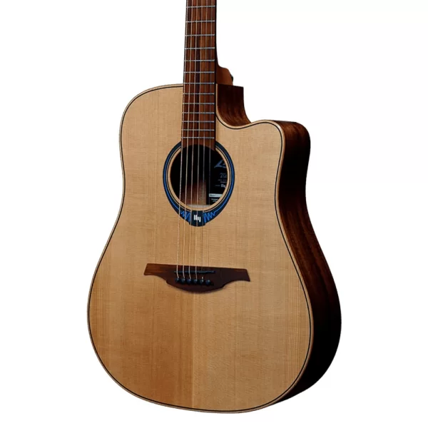 LAG GLH THV10DCE LB Dreadnought Cutaway Elektro Akustik Gitar