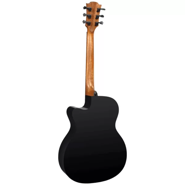 LAG T118ACE-BLK Tramontane Auditorium Cut Black Elektro Akustik Gitar