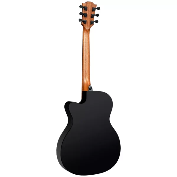 LAG T118ASCE-BLK Tramontane Auditorium Slim Cut Black Elektro Akustik Gitar