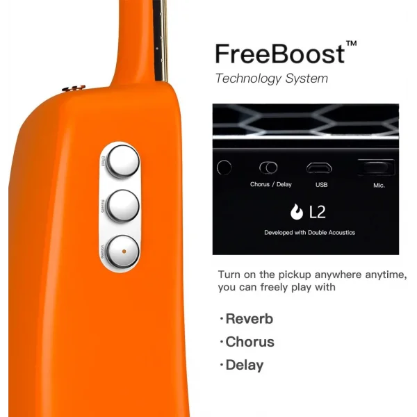 Lava ME 2 Carbon Fiber Akustik Gitar LVM2OR