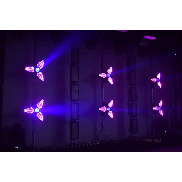 RETRO 3.180 Led Robot Işık 260W | Boyama | Strobe | Efekt | Gece Klübü | Disko | Sahne Show