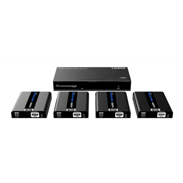LENKENG LKV714 PRO V2.0 HDMI 1/4 Splitter & Extender  30mt.ye kadar