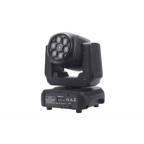 Lexence LX-600E 6x15W Wash Small Bee Eyes Moving Head with Laser