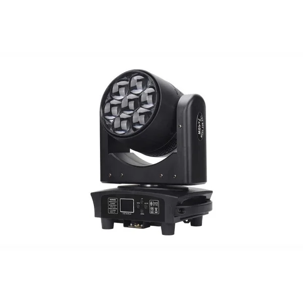 Lexence LX-740Z Mini 7x40W RGBW Led Zoom Moving Head Light