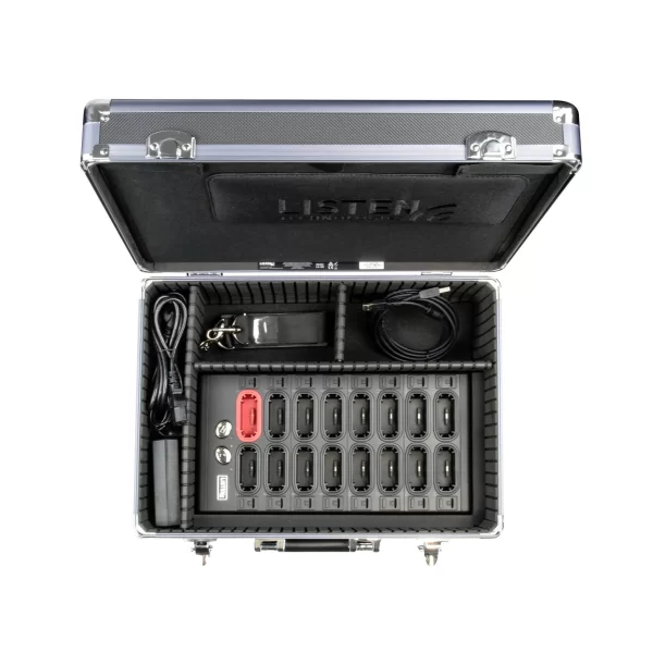 Listen LA-481 Docking Station Case 16 Ünite için, Kontrol, Şarj ve Taşıma Ünitesi