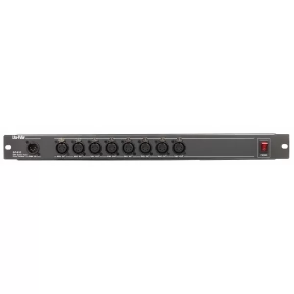 Lite Puter DP-81 Dmx Splitter 1 Giriş, 8 Çıkış, 5 Pin Xlr, DC Optik Koruma