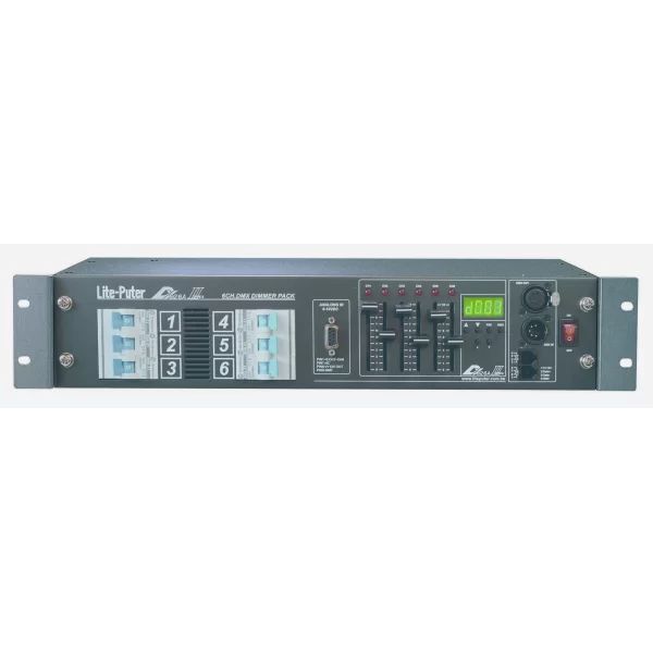Lite Puter DX-626 6 Kanal Dimmer, 6x20A
