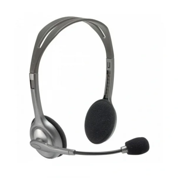 Logitech Mikrofonlu Kulaklık, Hafif 3.5mm Kablolu ( call center, ses kartı, pc, mobil cihazlar)