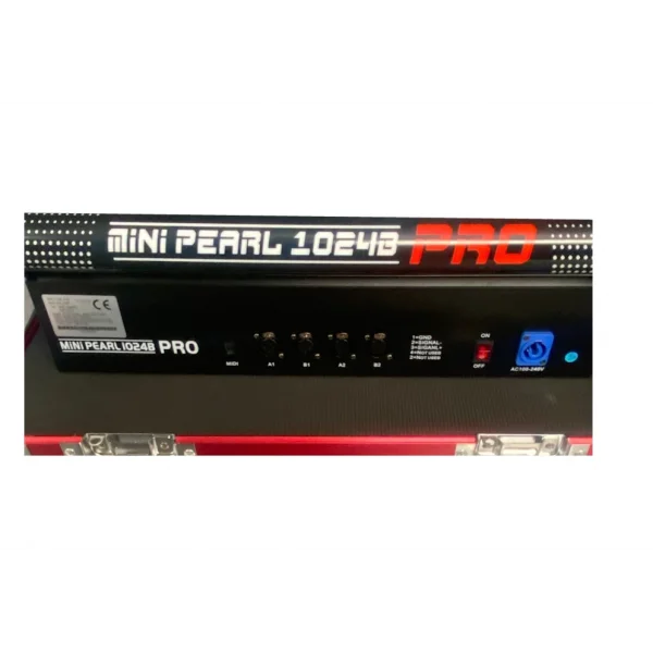 LOTUS MINI PEARL 1024B PRO King Kong Işık Kontrol Mikseri, 1024-kanal, Case ile