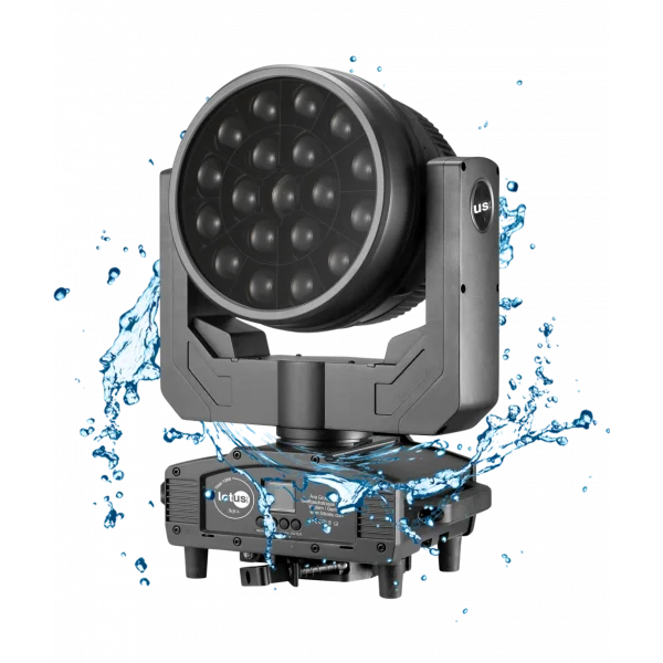 Lotus Titan 1200 Aqua 19x40W IP65 Led Wash Movinghead Spot