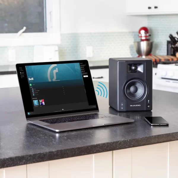 M-Audio BX3 BT - Bluetooth 5.0 2 x 25 Watt Bluethooth 5.0 bağlantılı Masaüstü Monitör (Çift)
