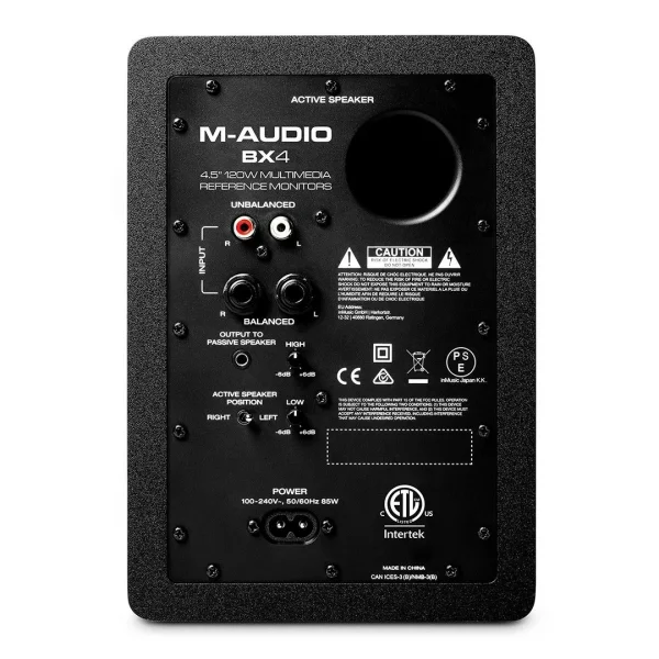 M-Audio BX4 2 x 25 Watt Masaüstü Monitör (Çift)