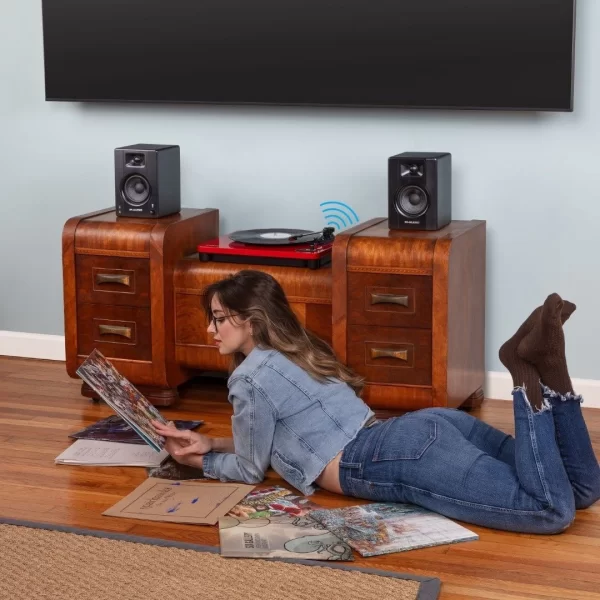 M-Audio BX4 BT - Bluetooth 5.0 2 x 25 Watt 4.5 Bluethooth 5.0 bağlantılı Masaüstü Monitör (Çift)