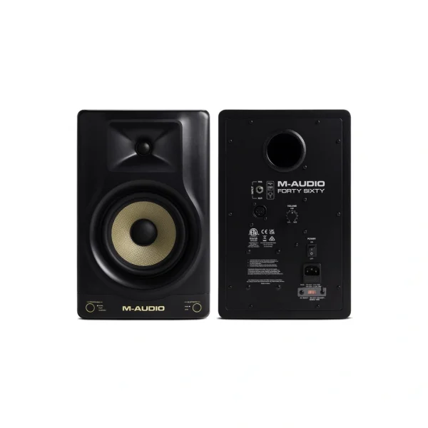 M-Audio Forty Sixty (Kutusu Hasarlı) Yeni Nesil, 6.5 DSP destekli, Bluetooth özellikli, Stüdyo Monitörü (Tek)