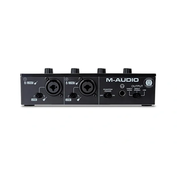 M-Audio M-Track Duo Stüdyo Kayıt Paketi 1 (MTRACKDUO, KCP-3, KHDP-S200)