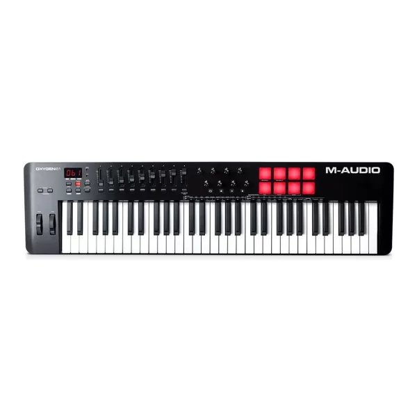 M-Audio Oxygen 61 MKV 61 tuş MIDI gelişmiş controller keyboard - 5. Nesil