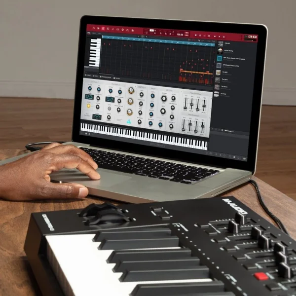 M-Audio Oxygen Pro 49 49 tuş, Yarı-ağır tuşe profesyonel USB/MIDI controller - Yeni nesil