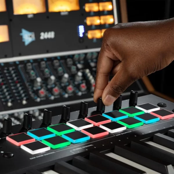 M-Audio Oxygen Pro 49 49 tuş, Yarı-ağır tuşe profesyonel USB/MIDI controller - Yeni nesil