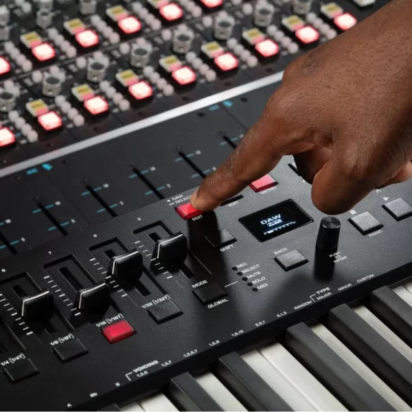 M-Audio Oxygen Pro 49 49 tuş, Yarı-ağır tuşe profesyonel USB/MIDI controller - Yeni nesil