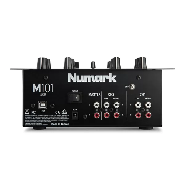 Numark M101USB 2 Kanal DJ Mixer, USB
