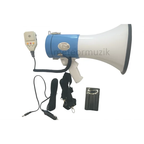 Metex Machtig JS-12S Şarj Edilebilir Lityum Bataryalı Megafon 25/50W