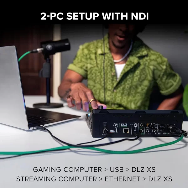 Mackie DLZ Creator XS 6-Kanal Dijital Mikser