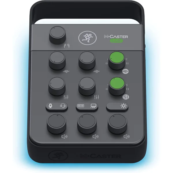 Mackie M-Caster Live Portable Livestreaming Mikser (Siyah)