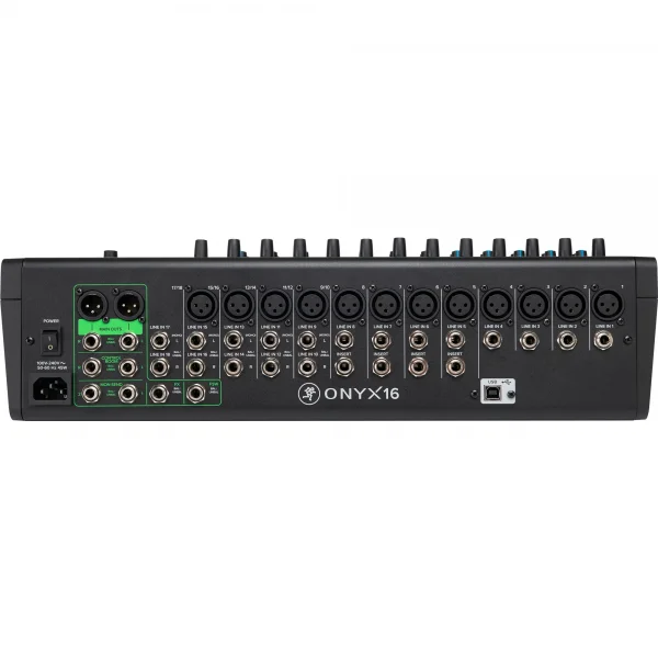 Mackie Onyx16 16-Kanal Analog Mikser (Multi-Track USB)
