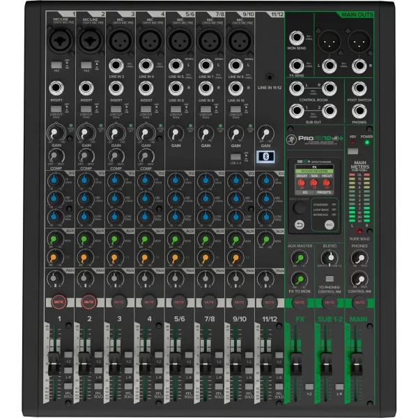 Mackie PROFX12V3-PLUS 12-Kanal Bluetooth Mikser