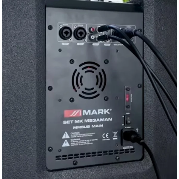 MARK MK MEGAMAN SET 2 x 12 Aktif Subwoofer ve 2 Adet 12x3 Sütun Hoparlör Seti