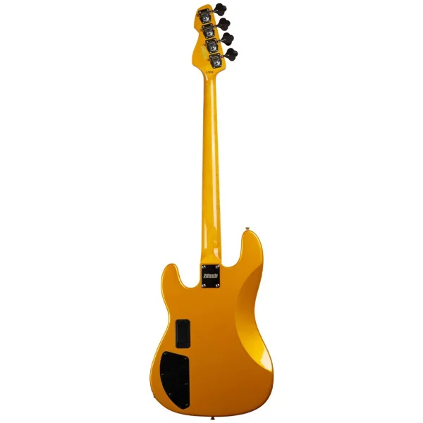Markbass MB GV 4 Gloxy Serisi Aktif Manyetik Metallic Yellow Bas Gitar