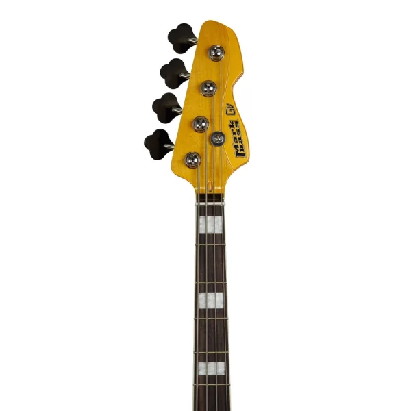 Markbass MB GV 4 Gloxy Serisi Aktif Manyetik Metallic Yellow Bas Gitar