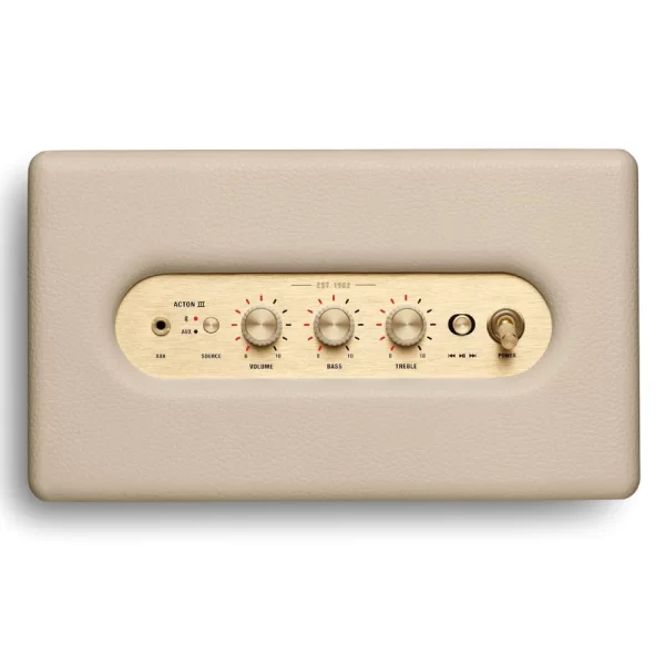 Marshall Acton III BT Krem Bluetooth Hoparlör