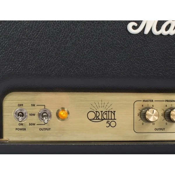 MARSHALL ORI50H Origin 50W Lambalı Kafa Elektro Gitar Amfisi