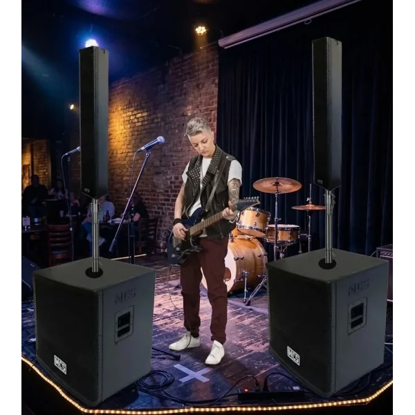 MCS K6418 Aktif 2x18 Sub + 6x4 Aktif Hoparlör Seti