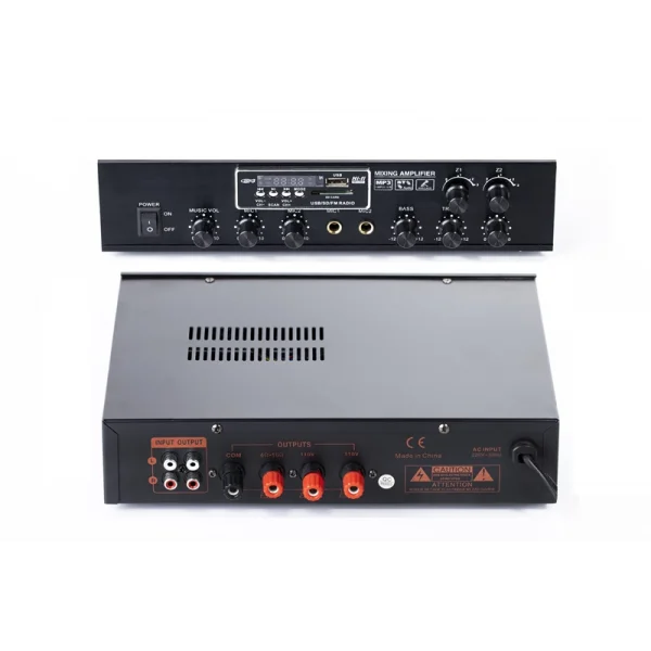 Metex MA80T 2 Zonlu Mixer-Amplifier | 80W/100V USB