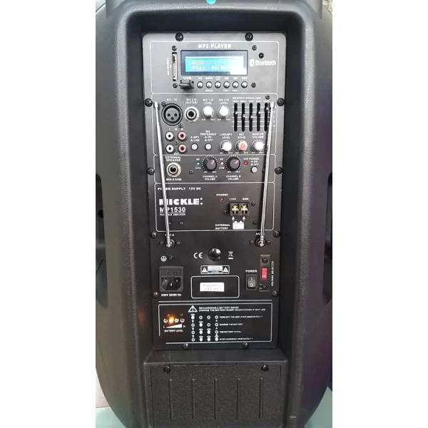 Mickle MP1530 15 Bataryalı Portatif Hoparlör EKO USB Bluetooth