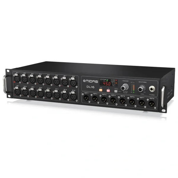 Midas DL16 Dijital Stagebox 16 Giriş 8 Çıkış