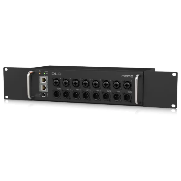 Midas DL8 PoE-Aktif 8 Giriş, 8 Çıkış Stage Box