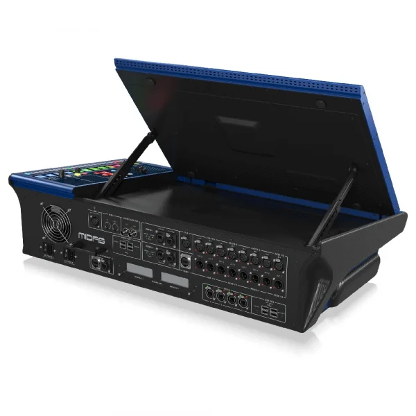 MIDAS HD96-AIR-CC-IP Canlı Müzik İçin Dijital Mikser 144 Giriş-Kanalı, 120 Miks Bus, 96 kHz Sample Rate Ve 21 Dokunmatik Ekran