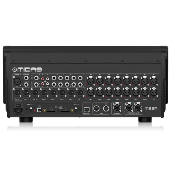 Midas M32R COMPACT Dijital Mikser 40 input 16 Preamp