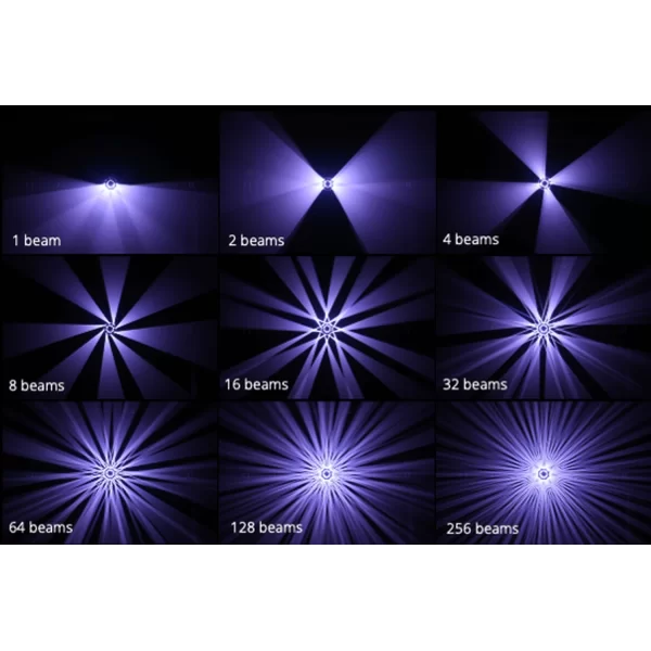 MINUIT UNE | IVL PHOTON | Club için Lazer Işık Çekirdeği 256 Beam 60 DMX